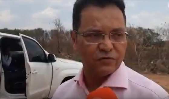 Deputado Eduardo Botelho e outros três visitaram Fabris nessa quinta-feira.