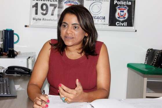 Delegada Anaide Barros de Souza, da Delegacia Especializada do Adolescente (DEA).