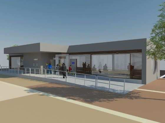 As obras da “Estação Alencastro” tiveram início em setembro.
