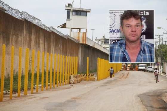 Cairo Gomes estava preso desde agosto por ter estuprado uma criança.