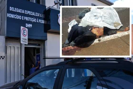 A Polícia Civil identificou o criminoso como Cássio Alexandre Persona.