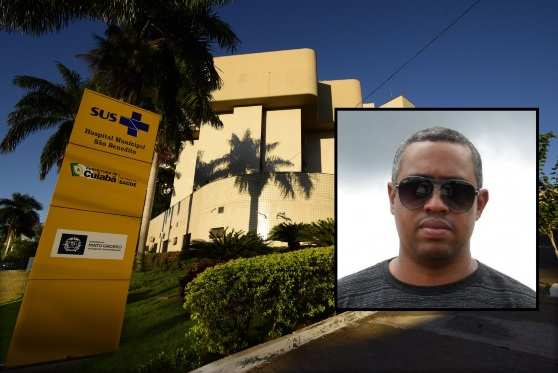O investigador Sidney Ribeiro está internado no Hospital São Benedito.