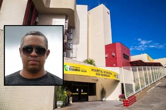 Policial civil está internado na UTI do Hospital São Benedito.