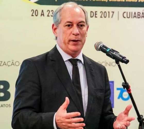 Ciro Gomes afirmou que o PDT terá um nome em chapa majoritária, seja com candidato ao Governo ou ao Senado.