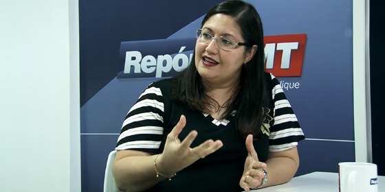 Gislaine Angelim é coordenadora do Núcleo de Estudos e Pesquisas em Saúde Mental de Mato Grosso.