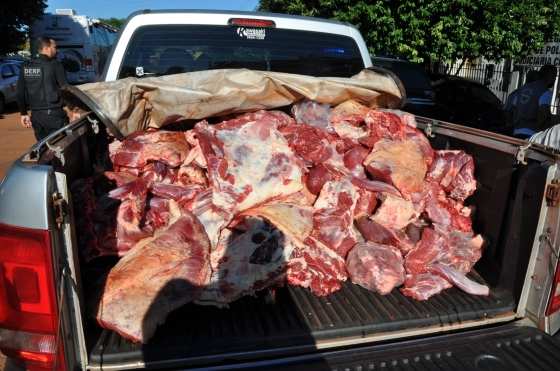As carnes eram impróprias para consumo humano.