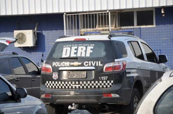 Mandados de prisão são cumpridos pela Derf, em Cuiabá.