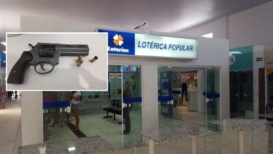 O bandido foi surrado após assalto em lotérica de Sorriso.