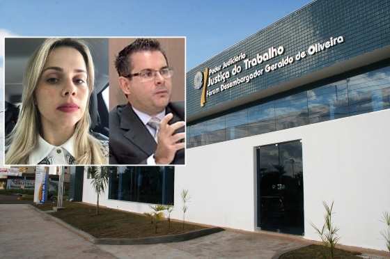 A confusão aconteceu durante audiência no Fórum Trabalhista de Sinop.