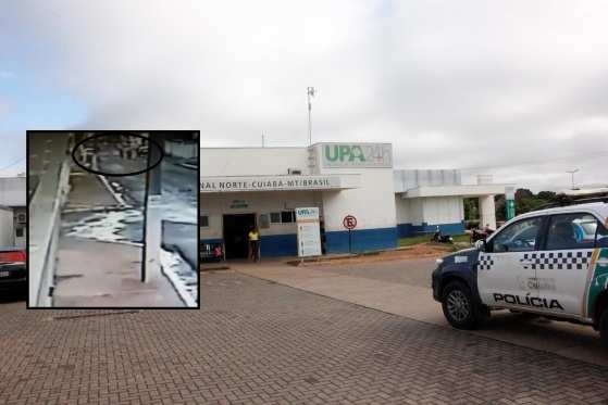 As imagens registradas por câmeras de seguranças da rua mostram os criminosos fugindo.