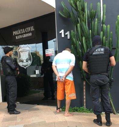 Oito lideranças da facção foram presos em Cuiabá, destes, sete já estavam detidos.