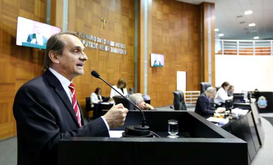 Wilson Santos é o líder do Governo na Assembleia Legislativa.
