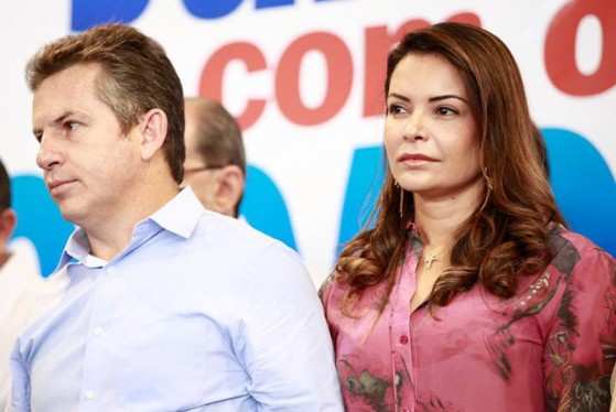 Na postagem, Virgínia Mendes diz que insinuações visam atingir mauro mendes politicamente.