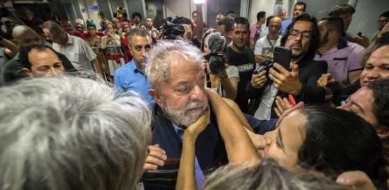 Lula no Sindicato dos Metalúrgicos dos ABC