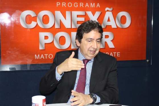 O desembargador Márcio Vidal, presidente do Tribunal Regional Eleitoral em entrevista ao Conexão Poder.