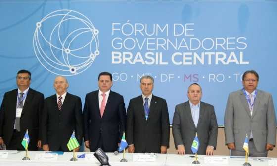 A 20ª edição do Fórum dos Governadores do Brasil Central acontece nos dias 24 e 25 de maio em Cuiabá.