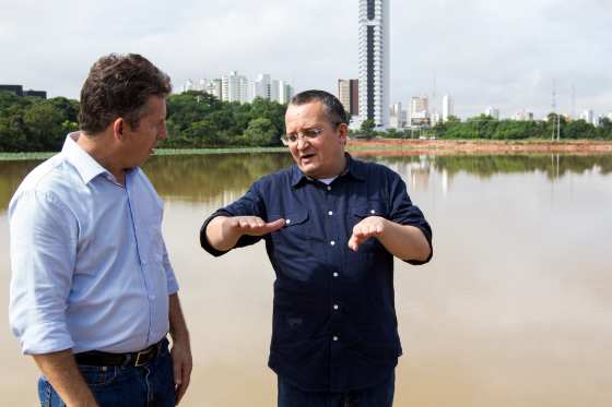 Mauro Mendes tem 19,5% das intenções de voto e Pedro Taques tem 16,1%.