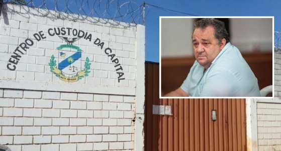 Roque Anildo Reinheimer está preso no Centro de Custódia de Cuiabá.