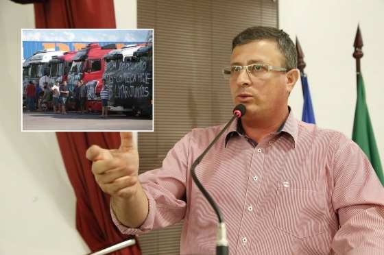 Gilson Baitaca esteve presente em Brasília cobrando as reivindicações da categoria.