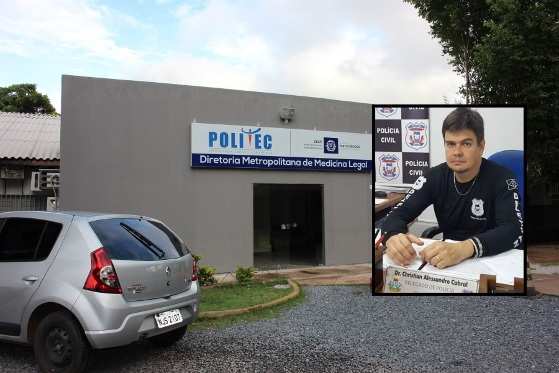 Delegado Cristian Cabral registrou um boletim de ocorrência contra a Politec por calúnia e difamação.