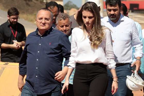 Pedro Taques e Marina Marchió circularam juntos em diversos atos públicos antes da campanha eleitoral.