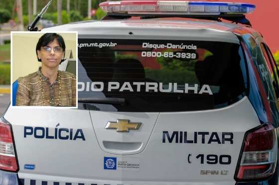 A delegada aposentada, Mara Rúbia de Carvalho foi assaltada nesta quarta-feira, no bairro Bosque da Saúde.