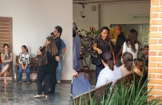 Antes mesmo do corpo de Lilian chegar à Capela Jardins, na tarde desta terça-feira (17), o ex-secretário de Fazenda Eder Moraes e o ex-secretário de Justiça e Direitos Humanos, coronel da PM Evandro Alexandre Lesco, e a mulher, Helen Lesco, estiveram