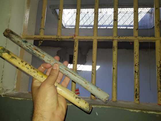 Detentos que serraram as celas pertenciam a ala mais perigosa da penitenciária.