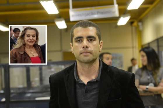 O médico Denis Furtado e sua mãe Maria de Fátima, presos na última quinta-feira (19) pela Polícia Militar do Rio de Janeiro.