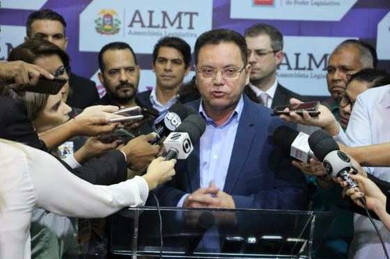 Deputado Eduardo Botelho é virtual candidato à reeleição para a presidência da Assembleia Legislativa.