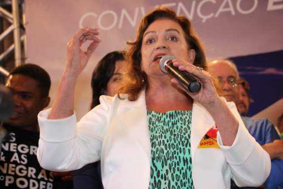 Candidata ao Senado Maria Lúcia defende ações do Governo PT.