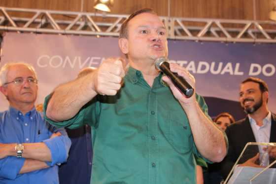 Wellington Fagundes é candidato ao Governo do Estado.