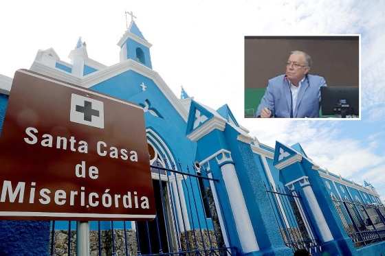 O presidente da Santa Casa, Antônio Preza afirma que não há previsão para pagar salários de servidores.