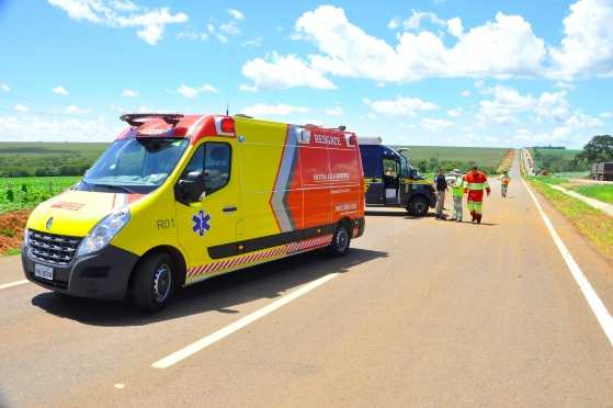 O acidente aconteceu na tarde deste sábado (17) no Km 669 da BR-163, próximo de Lucas do Rio Verde.