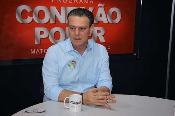 O ex-vice-governador do Estado, Carlos Fávaro é candidato ao Senado pelo PSD.