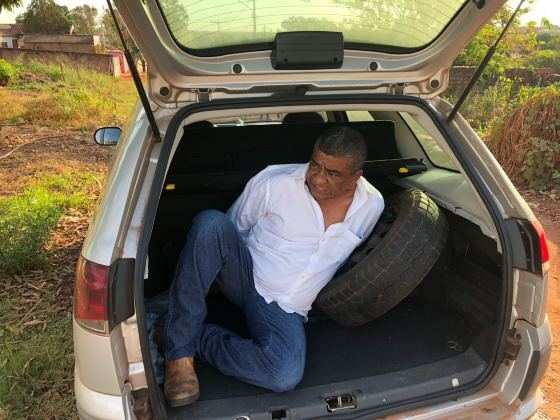 Justino Ireno da Costa foi preso nesta terça-feira (28).