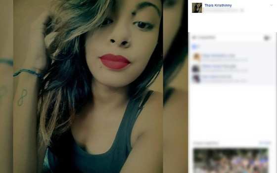 Thaís de Jesus da Luz foi assassinada em julho de 2017.
