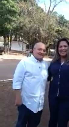 Governador Pedro Taques aproveitou para alfinetar a deputada Janaina Riva, líder da oposição na Assembleia.