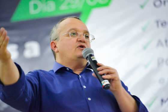 O governador Pedro Taques é candidato à reeleição.