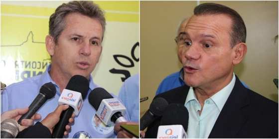 Pesquisa mostrou possibilidade de segundo turno entre Mauro Mendes e Wellington Fagundes em Mato Grosso.