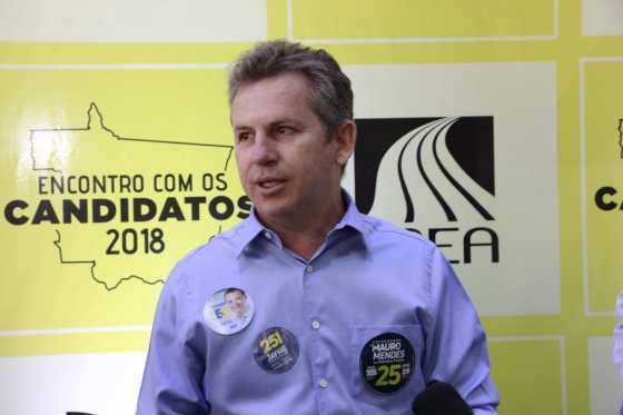 O ex-prefeito de Cuiabá Mauro Mendes é candidato ao Governo e suas empresas passam por recuperação judicial.