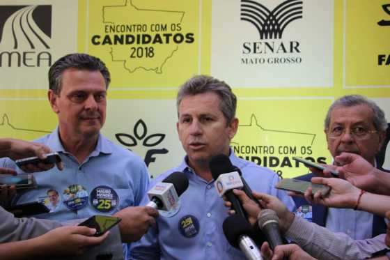 Mauro Mendes comentou que acredita que a nova eleição ao Senado será consolidada.