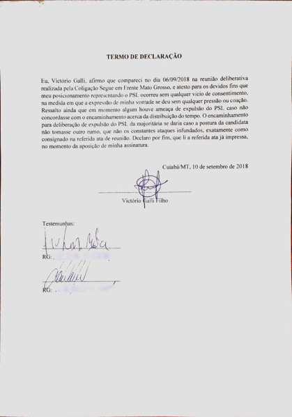 Documento Galli