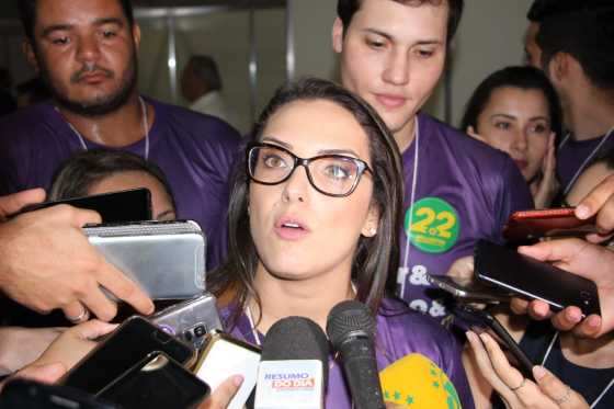 Janaina Riva foi a mais votada entre os candidatos à Assembleia Legislativa.