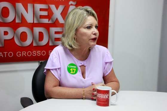 A senadora eleita Selma Arruda aderiu à bancada ruralista do Congresso Nacional.