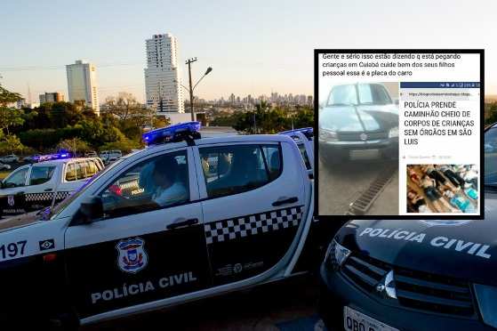 No detalhe, a fake news associando ao Fiat Palio de Joacy Oliveira.