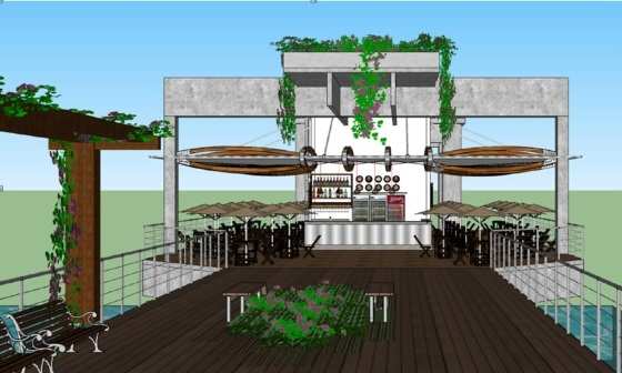 A obra faz parte do projeto Cuiabá 300 anos, lançado pela Prefeitura de Cuiabá, em 2017.