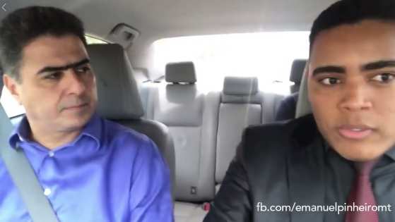 Durante a viagem, Emaneul explicou que o Uber não terá novas taxas repassadas aos usuários.