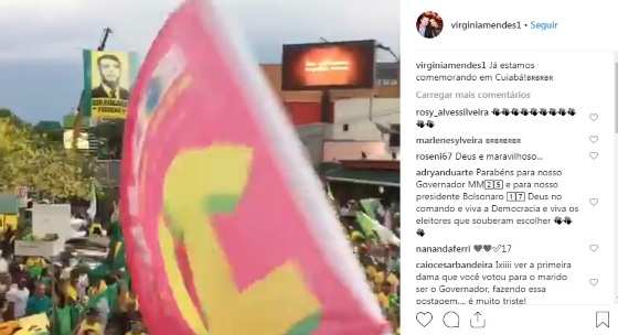A publicação alcançou quase seis mil curtidas no Instagram.
