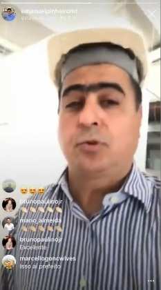 Prefeito fez uma live em seu perfil do Instagram para mostrar o andamento da nova obra.